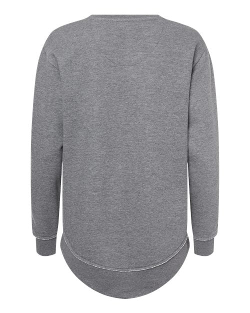 LAT Women's Weekend Fleece Crewneck Sweatshirt 3525