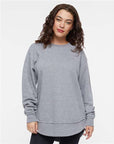 LAT Women's Weekend Fleece Crewneck Sweatshirt 3525