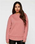 LAT Women's Weekend Fleece Crewneck Sweatshirt 3525