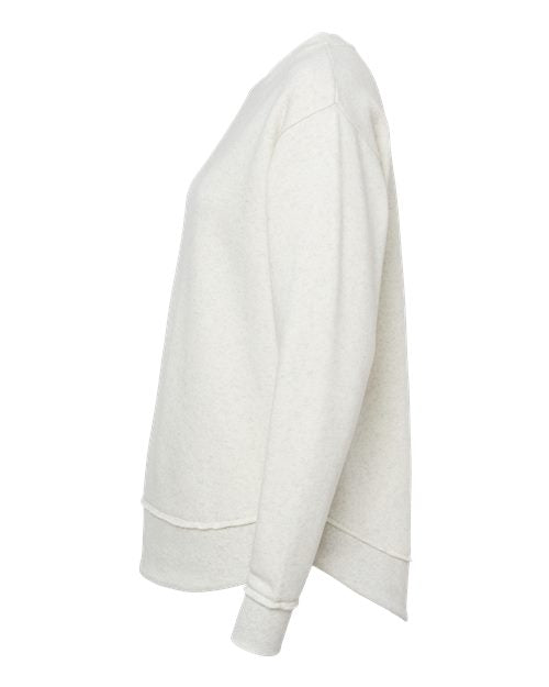 LAT Women's Weekend Fleece Crewneck Sweatshirt 3525