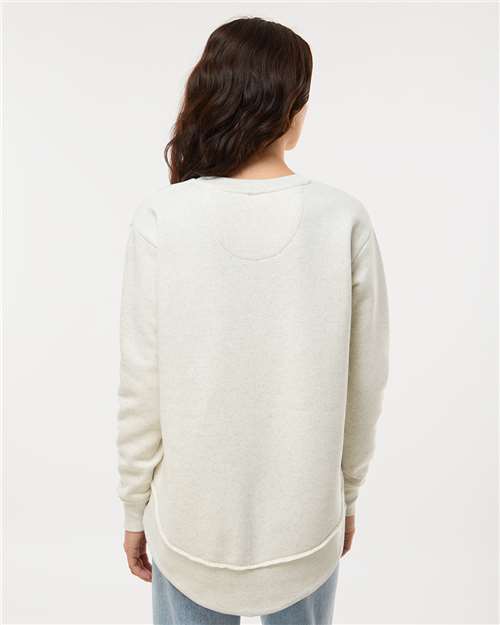 LAT Women's Weekend Fleece Crewneck Sweatshirt 3525