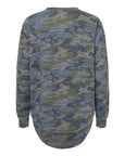 LAT Women's Weekend Fleece Crewneck Sweatshirt 3525