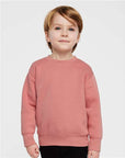 Rabbit Skins Toddler Fleece Crewneck Sweatshirt 3317