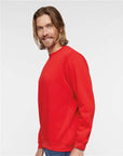 LAT Unisex Elevated Fleece Crewneck Sweatshirt 6925