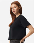 American Apparel Women's Fine Jersey Boxy Tee 102
