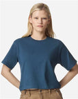 American Apparel Women's Fine Jersey Boxy Tee 102