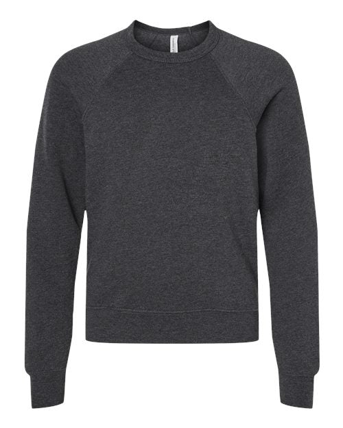 BELLA + CANVAS Youth Sponge Fleece Crewneck Sweatshirt 3901Y