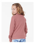 BELLA + CANVAS Youth Sponge Fleece Crewneck Sweatshirt 3901Y