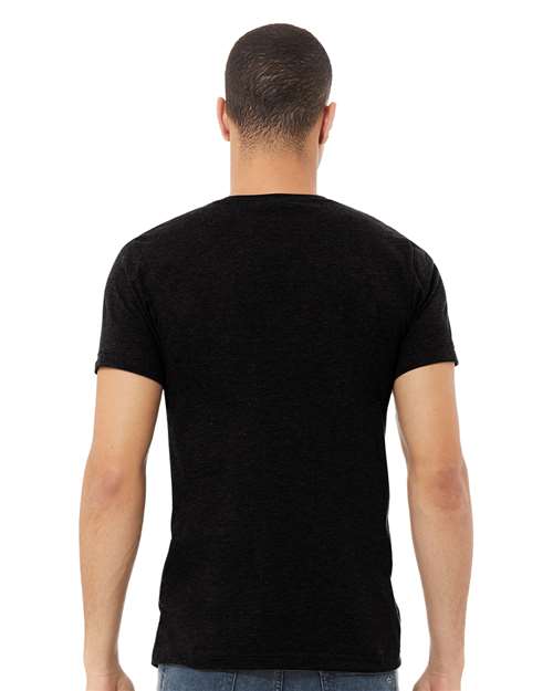 BELLA + CANVAS Unisex Heather CVC V-Neck Tee 3005CVC