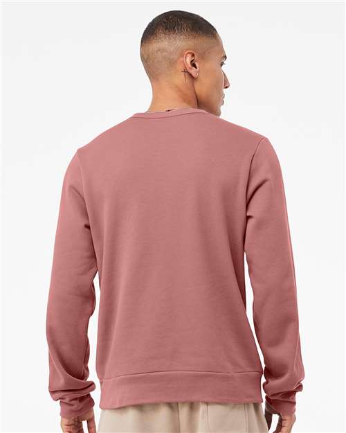BELLA + CANVAS Unisex Sponge Fleece Classic Crewneck Sweatshirt 3911