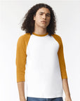 American Apparel Unisex CVC Three-Quarter Sleeve Tee 2003CVC