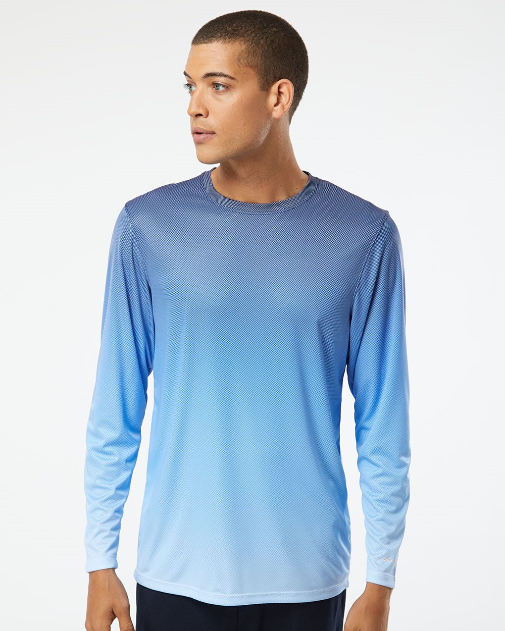 Paragon Unisex Barbados Performance Pin Dot Long Sleeve T-Shirt 225