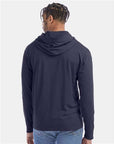 ComfortWash by Hanes Unisex Garment-Dyed Jersey Hooded Long Sleeve T-Shirt GDH280