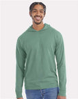 ComfortWash by Hanes Unisex Garment-Dyed Jersey Hooded Long Sleeve T-Shirt GDH280