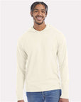 ComfortWash by Hanes Unisex Garment-Dyed Jersey Hooded Long Sleeve T-Shirt GDH280