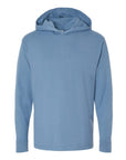 ComfortWash by Hanes Unisex Garment-Dyed Jersey Hooded Long Sleeve T-Shirt GDH280