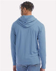 ComfortWash by Hanes Unisex Garment-Dyed Jersey Hooded Long Sleeve T-Shirt GDH280