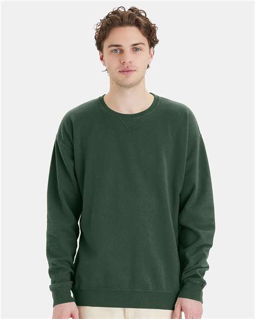 ComfortWash by Hanes Unisex Garment-Dyed Crewneck Sweatshirt GDH400