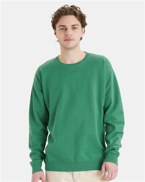 ComfortWash by Hanes Unisex Garment-Dyed Crewneck Sweatshirt GDH400