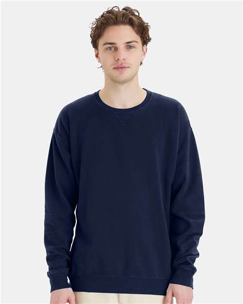 ComfortWash by Hanes Unisex Garment-Dyed Crewneck Sweatshirt GDH400