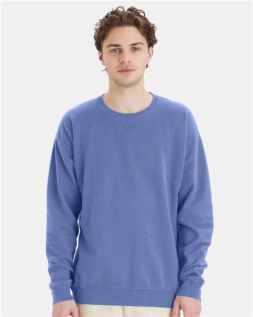 ComfortWash by Hanes Unisex Garment-Dyed Crewneck Sweatshirt GDH400