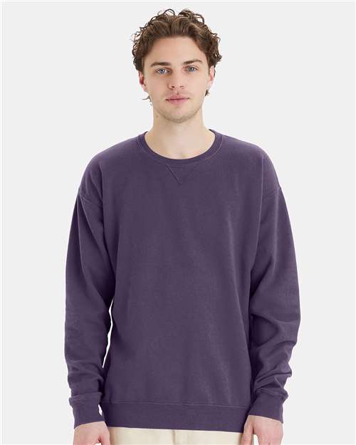 ComfortWash by Hanes Unisex Garment-Dyed Crewneck Sweatshirt GDH400