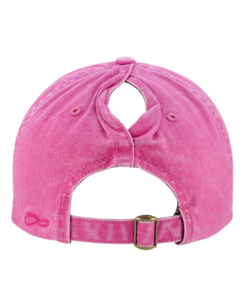 Infinity Her Women's Pigment-Dyed with Fashion Undervisor Cap CASSIE