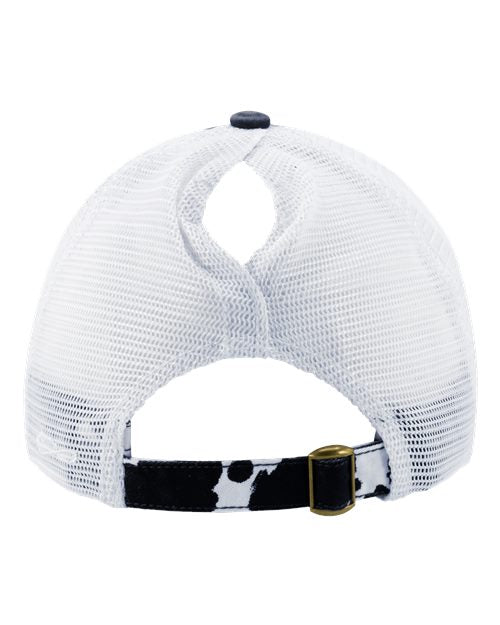 Infinity Her Women's Printed Bill with Mesh Back Cap JANET
