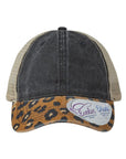 Infinity Her Women's Printed Bill with Mesh Back Cap JANET