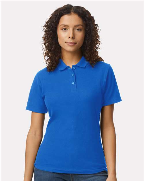 Gildan Women's Softstyle® Pique Polo 64800L