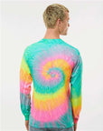 Colortone Unisex Tie-Dyed Long Sleeve T-Shirt 2000
