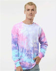 Colortone Unisex Tie-Dyed Long Sleeve T-Shirt 2000