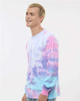 Colortone Unisex Tie-Dyed Long Sleeve T-Shirt 2000