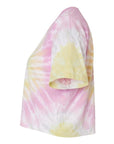 Colortone Women's Tie-Dyed Crop T-Shirt 1050