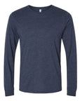 BELLA + CANVAS Heather CVC Long Sleeve Tee 3501CVC