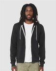BELLA + CANVAS Unisex Sponge Fleece Full-Zip Hoodie Sweatshirt 3739