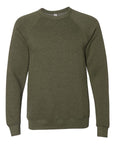 BELLA + CANVAS Unisex Sponge Fleece Raglan Crewneck Sweatshirt 3901