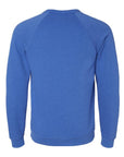 BELLA + CANVAS Unisex Sponge Fleece Raglan Crewneck Sweatshirt 3901