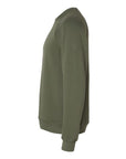 BELLA + CANVAS Unisex Sponge Fleece Raglan Crewneck Sweatshirt 3901