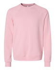 BELLA + CANVAS Unisex Sponge Fleece Raglan Crewneck Sweatshirt 3901