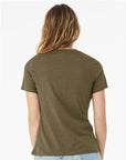 BELLA + CANVAS Women’s Relaxed Fit Heather CVC Tee 6400CVC