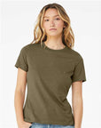 BELLA + CANVAS Women’s Relaxed Fit Heather CVC Tee 6400CVC