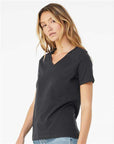 BELLA + CANVAS Women’s Relaxed Jersey V-Neck Tee 6405