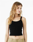 BELLA + CANVAS Women's Micro Rib Spaghetti Strap Tank 1012
