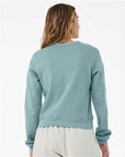 BELLA + CANVAS Women's Sponge Fleece Crewneck Sweatshirt 7511