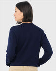 BELLA + CANVAS Women's Sponge Fleece Crewneck Sweatshirt 7511