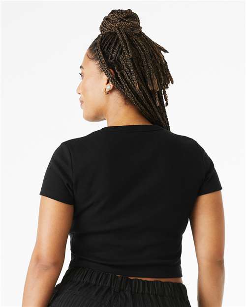 BELLA + CANVAS Women's Micro Rib Baby Tee 1010