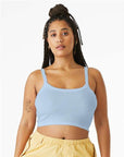 BELLA + CANVAS Women's Micro Rib Spaghetti Strap Tank 1012