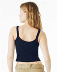 BELLA + CANVAS Women's Micro Rib Spaghetti Strap Tank 1012