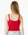 BELLA + CANVAS Women's Micro Rib Spaghetti Strap Tank 1012